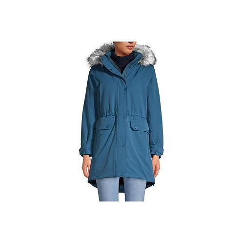 Lands End Womens Expedition Down Waterproof Winter Parka