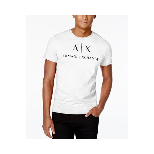 A|X Armani Exchange Mens Solid Logo T-Shirt