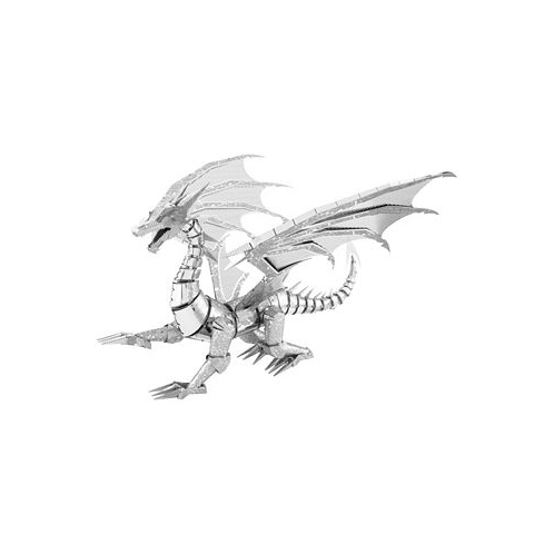 Fascinations ICONX 3D Metal Model Kit - Silver Dragon