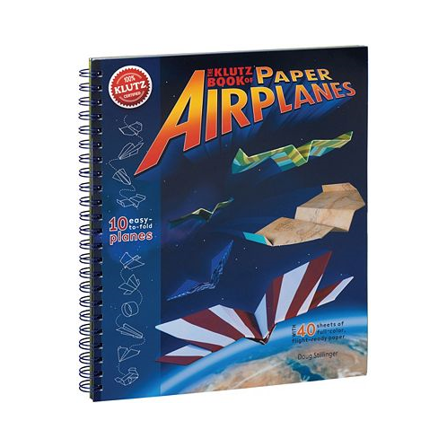 Klutz The Book of Paper Airplanes Craft Kit