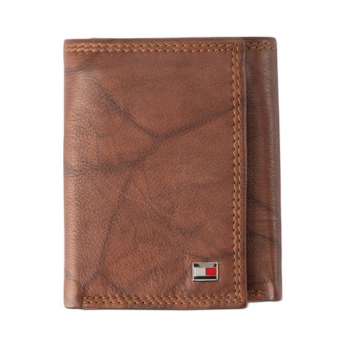 Tommy Hilfiger Mens Leather Billfold Pocket RFID Wallet