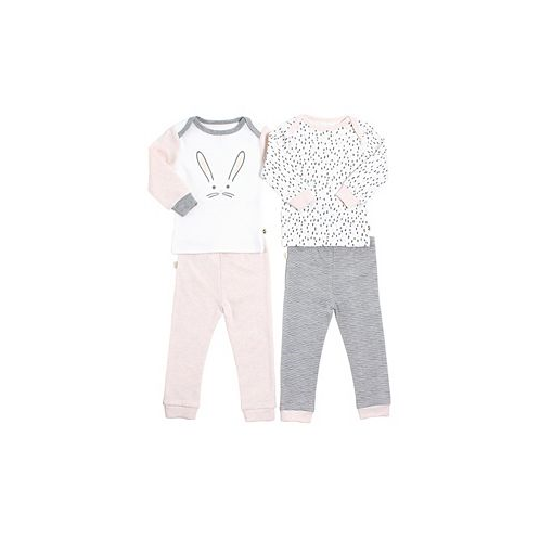 Snugabye Gertex Dream Infant Girls 4 Piece Mix and Match Pajama Set