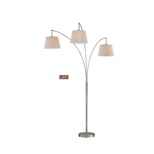 Artiva USA Luce 84 LED 3-Arch Floor Lamp with Dimmer