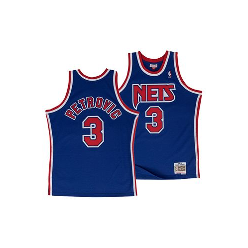 Mitchell & Ness Mens Drazen Petrovic New Jersey Nets Hardwood Classic Swingman Jersey