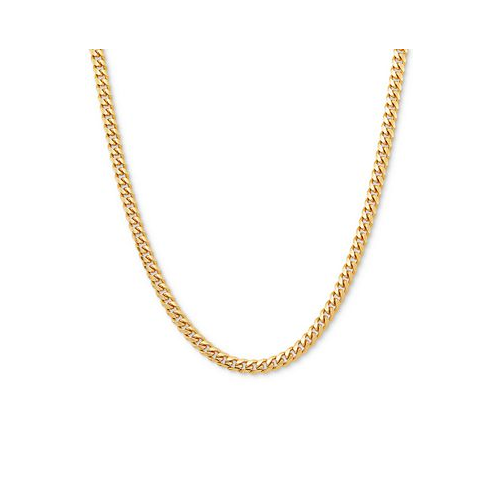 Giani Bernini Cuban Link 22 Chain Necklace in Sterling Silver or 18k Gold-Plated Over Sterling Silver