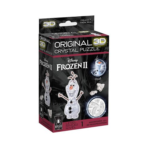 BePuzzled 3D Crystal Puzzle - Disney Frozen Ii - Olaf the Snowman - 39 Pieces