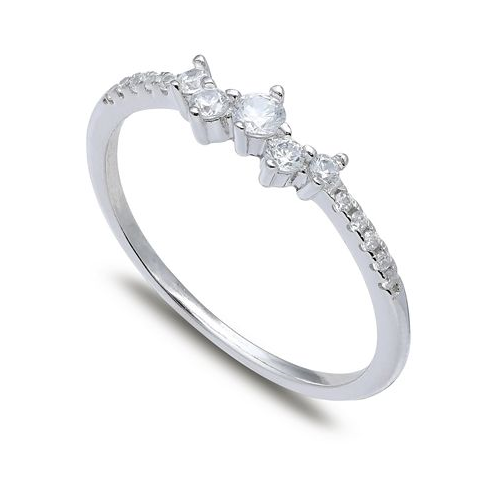 Giani Bernini Cubic Zirconia Scatter Band in Sterling Silver