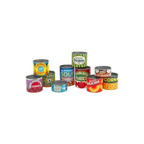 Melissa and Doug Kids Toy Lets Play House Grocery Cans