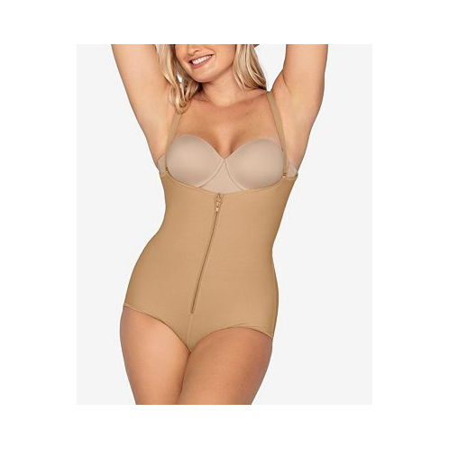 Leonisa Womens Firm Tummy-Control WYOB Power Slim Faja Bodysuit Shaper 018478
