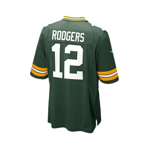 Nike Mens Aaron Rodgers Green Bay Packers Game Jersey