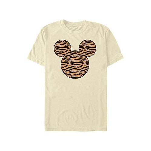 Fifth Sun Mens Mickey Tiger Fill Short Sleeve Crew T-shirt