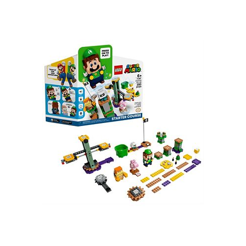 LEGO Super Mario Adventures 71387 Luigi Starter Course Toy Building Set