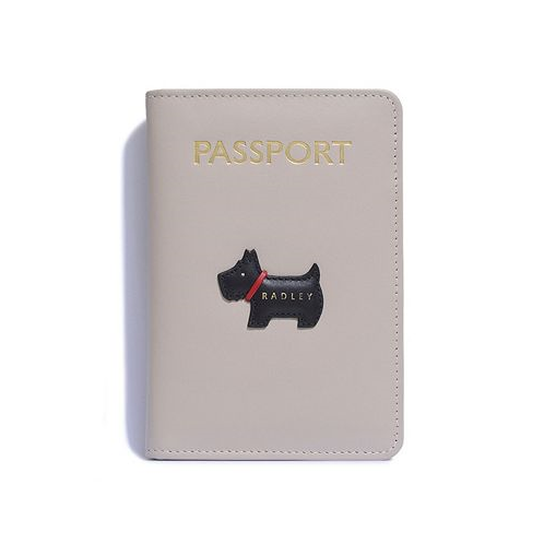 Radley London Womens Heritage Dog Outline Leather Passport Cover