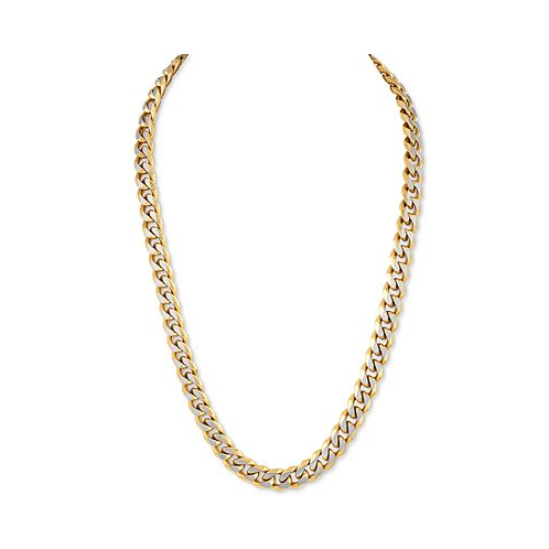 Esquire Mens Jewelry Two-Tone Curb Link 22Chain Necklace