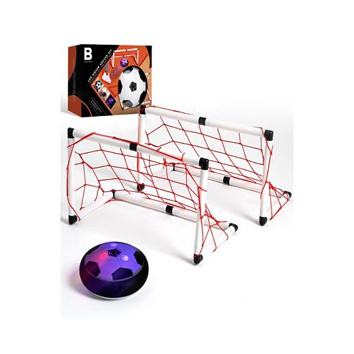 Black Series Hover Air LED Soccer Game with Hover Disc Floats