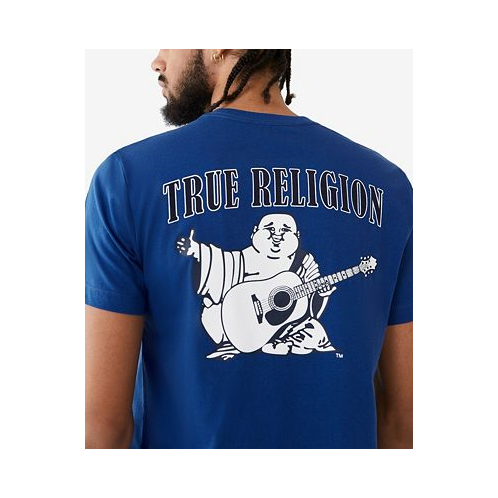 True Religion Mens Buddha Logo Crewneck Short Sleeve T-shirt