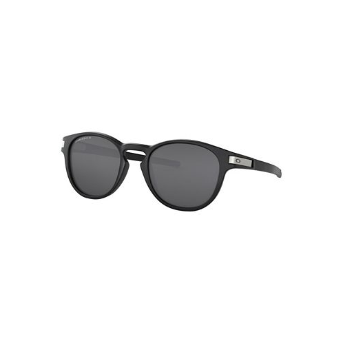 Oakley Mens Polarized Low Bridge Fit Sunglasses OO9349 Latch 53