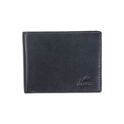 Mancini Mens Bellagio Collection Left Wing Bifold Wallet