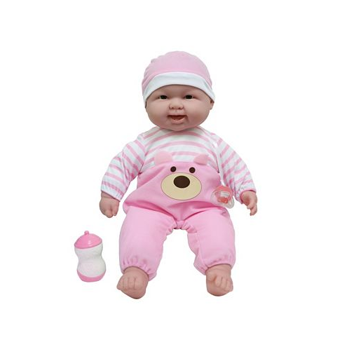 JC TOYS Lots to Cuddle Babies 20 Huggable Baby Doll Pink Outfit