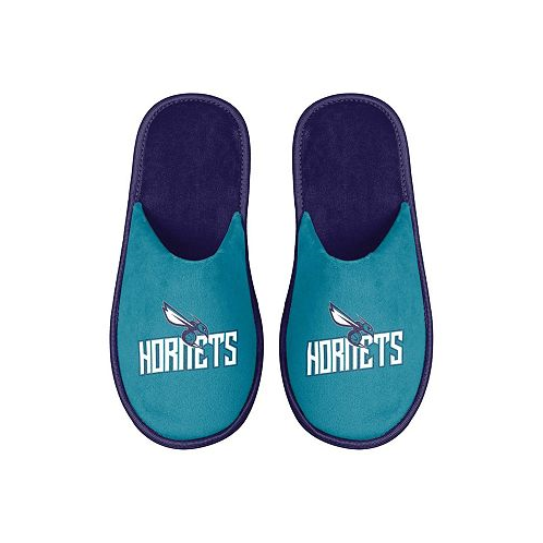 FOCO Mens Charlotte Hornets Scuff Slide Slippers