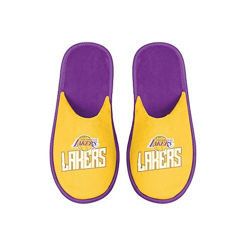FOCO Mens Los Angeles Lakers Scuff Slide Slippers