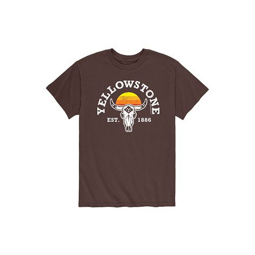 AIRWAVES Mens Yellowstone Established 1886 T-shirt