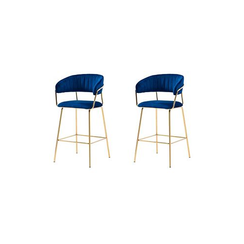 Best Master Furniture Bellai Fabric 29 Bar Chair Set of 2