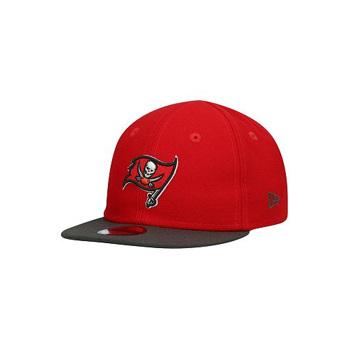 New Era Infant Unisex Red and Pewter Tampa Bay Buccaneers My 1st 9FIFTY Adjustable Hat
