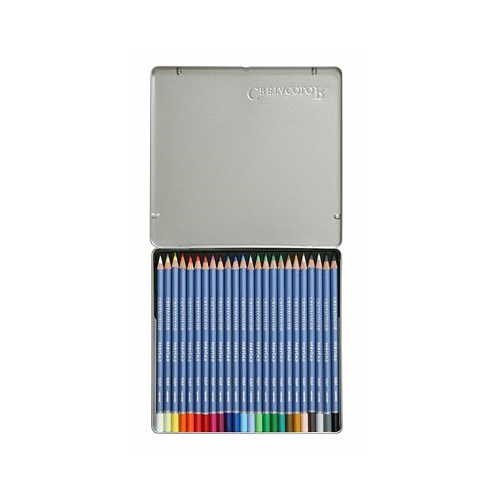 Cretacolor Marino Lightfast Watercolor Pencil Set 24-Pencil Set