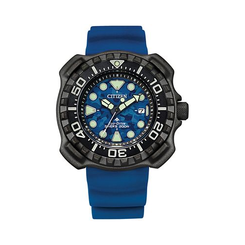 Citizen Eco-Drive Mens Promaster Dive Blue Strap Watch 47mm