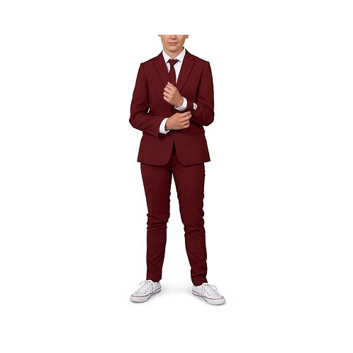 OppoSuits Big Boys Blazing Solid Color Suit 3-Piece Set