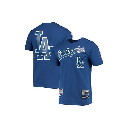 Pro Standard Mens Royal Los Angeles Dodgers Taping T-shirt