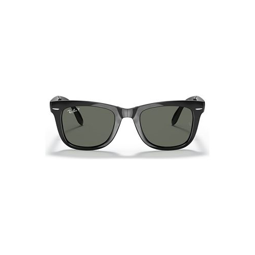 Ray-Ban Polarized Sunglasses RB4105 FOLDING WAYFARER