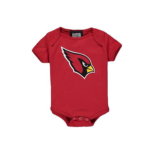 Outerstuff Newborn Boys and Girls Cardinal Arizona Cardinals Team Logo Bodysuit