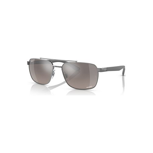 Ray-Ban Mens Polarized Sunglasses RB370159-ZP