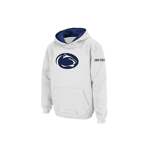 Stadium Athletic Big Boys White Penn State Nittany Lions Big Logo Pullover Hoodie