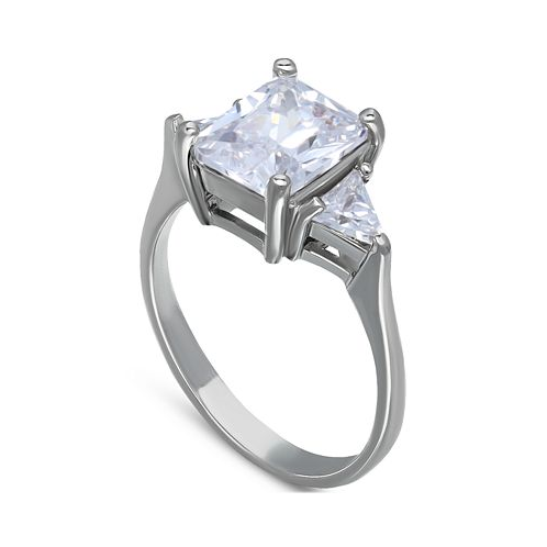 Giani Bernini Cubic Zirconia Octagon Promise Ring in Sterling Silver