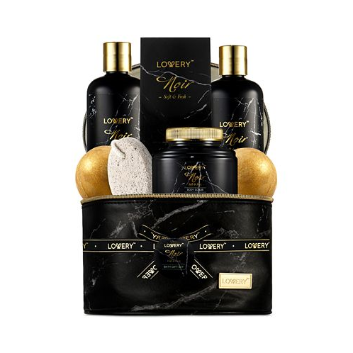 Lovery 7-Pc. Noir Luxury Body-Care Gift Set