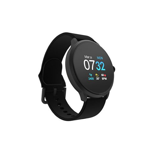 ITouch Sport 3 Unisex Touchscreen Smartwatch: Black Case with Black Strap 45mm