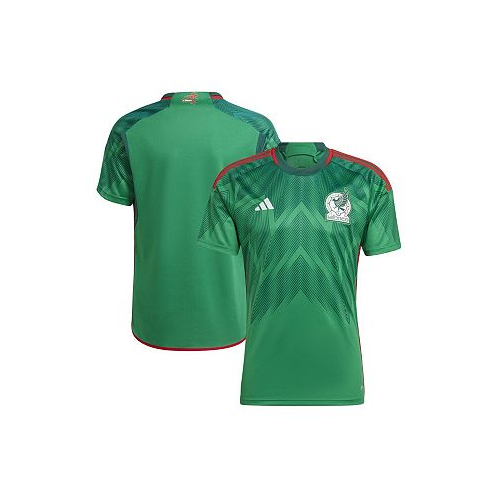 Adidas Mens Green Mexico National Team 2022/23 Home Blank Replica Jersey