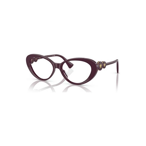 Versace Womens Cat Eye Eyeglasses VE3331U55-O