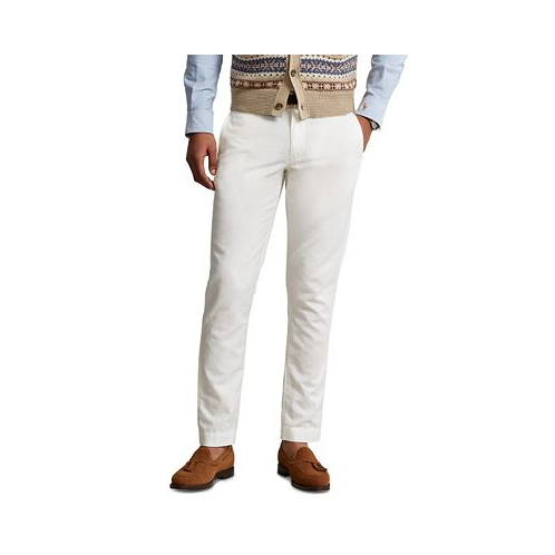 Polo Ralph Lauren Mens Classic-Fit Linen-Blend Pants