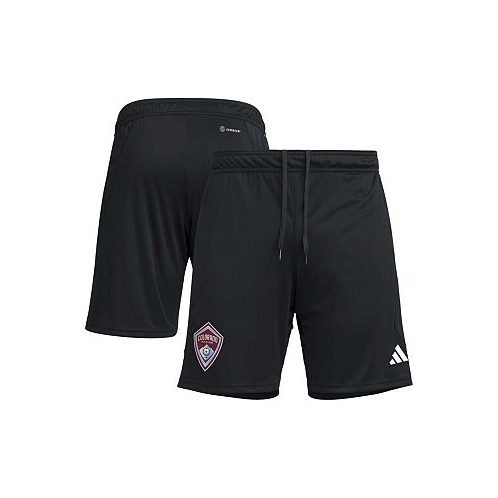Adidas Mens Black Colorado Rapids 2023 On-Field AEROREADY Training Shorts