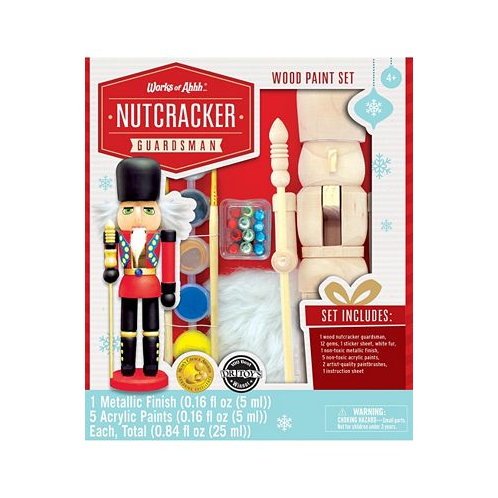 MasterPieces Puzzles Works of Ahhh... Holiday Craft Kits - Nutcracker Guard