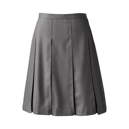 Lands End Tall School Uniform Tall Box Pleat Skirt Top of Knee