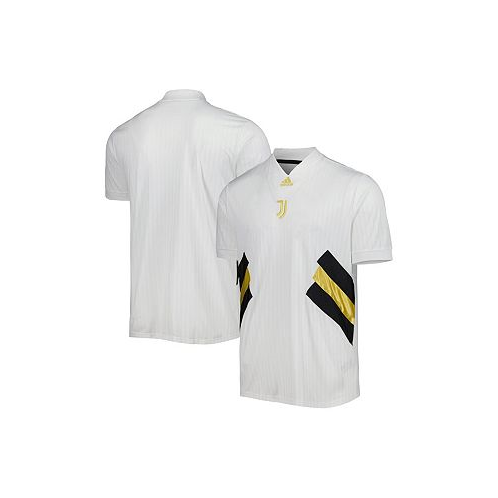 Adidas Mens White Juventus Football Icon Jersey