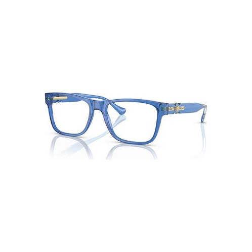 Versace Mens Rectangle Eyeglasses VE3303 53