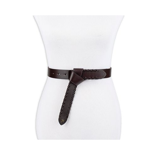 Sam Edelman Womens Pre-Knotted Faux Wrap Belt