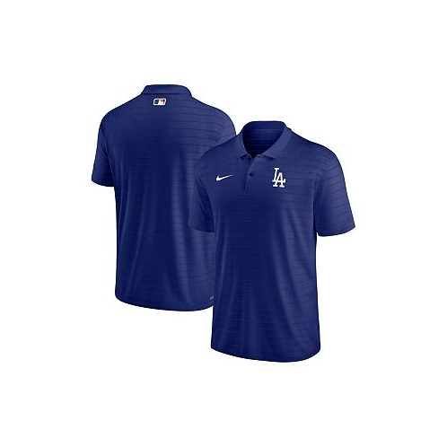 Nike Mens Royal Los Angeles Dodgers Authentic Collection Victory Striped Performance Polo Shirt