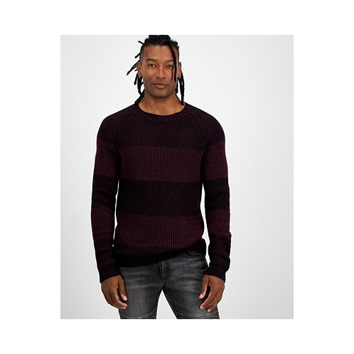 I.N.C. International Concepts Mens Plaited Crewneck Sweater